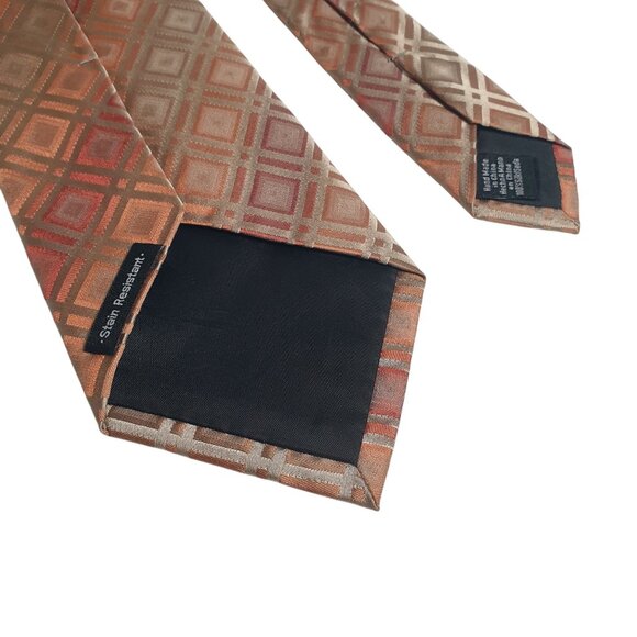 Van Heusen Tie Vintage Silk Men Fashion Accessory Stain Resistant Designer Gift - Picture 5 of 5